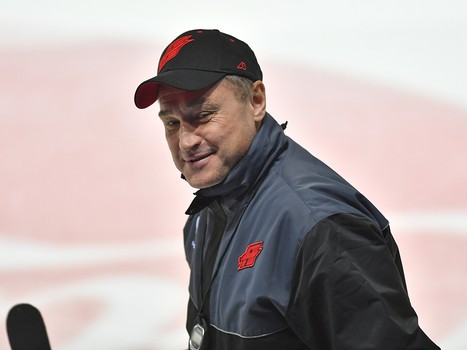 Тренировка "Авангарда" в Ярославле перед матчем с "Торпедо" НН