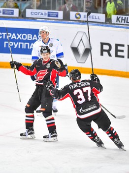 10.10.2017. "Авангард" - "Барыс" 3:4