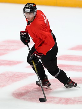 Раскатка «Авангарда» перед матчем с «Сибирью»