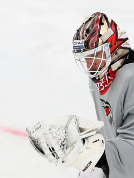 Раскатка «Авангарда» перед матчем с «Автомобилистом»