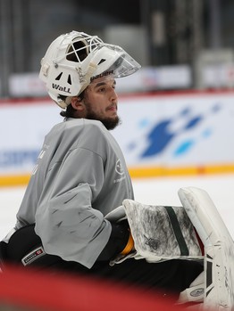 Раскатка «Авангарда» перед матчем с «Ак Барсом»