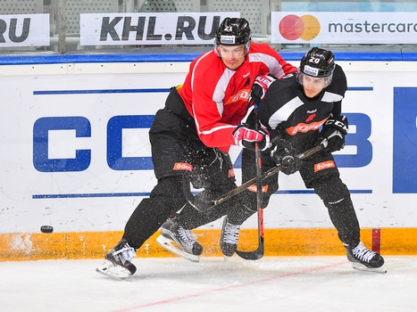 Раскатка "Авангарда" перед игрой со "Спартаком"