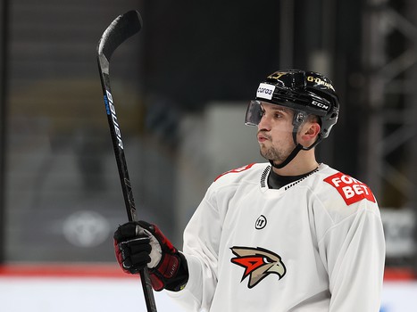 Тренировка «Авангарда» перед матчем с «Салаватом Юлаевым»