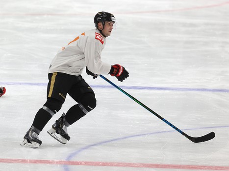 Раскатка «Авангарда» перед матчем с «Металлургом»