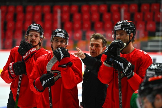 Тренировка «Авангарда» в Омске