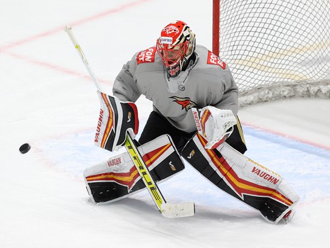 Раскатка «Авангарда» перед матчем в Хабаровске