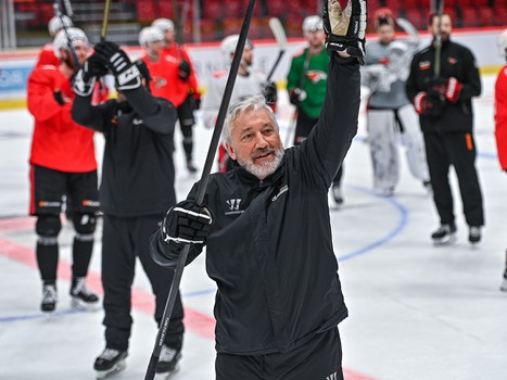 Открытая тренировка «Авангарда» перед финалом Востока