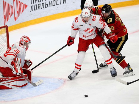 17.02.2022. Товарищеский матч. «Авангард» - «Спартак» 3:5