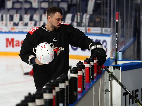 Раскатка «Авангарда» перед выездным матчем с «Ак Барсом»