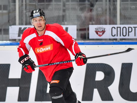 Открытая тренировка "Авангарда" для СМИ