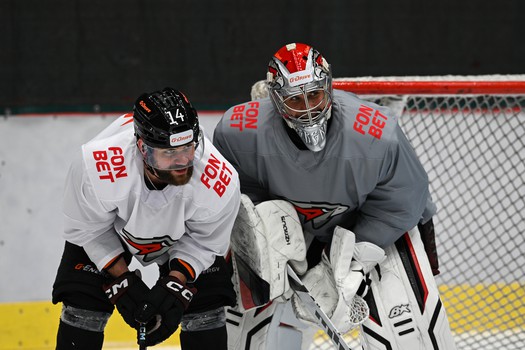 Тренировка «Авангарда»