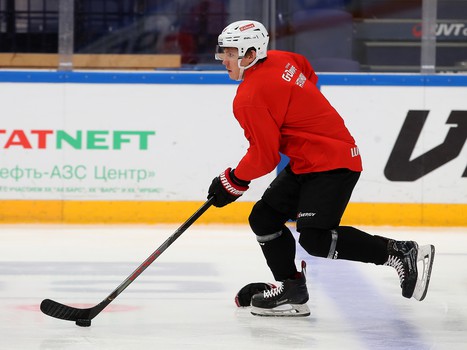 Раскатка «Авангарда» перед выездным матчем с «Ак Барсом»