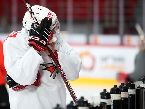 Раскатка «Авангарда» перед выездным матчем с «Автомобилистом»