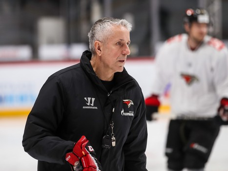 Раскатка «Авангарда» перед матчем с «Сочи»