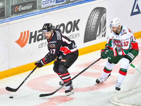 09.03.2017. 1 матч серии 1/2 финала. "Авангард" - "Ак Барс" 1:2 ОТ