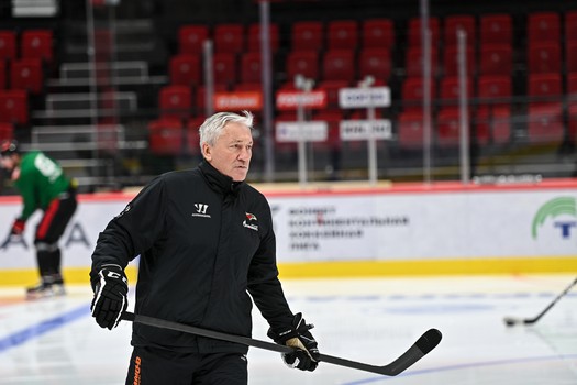 Раскатка «Авангарда» перед матчем с «Ак Барсом»