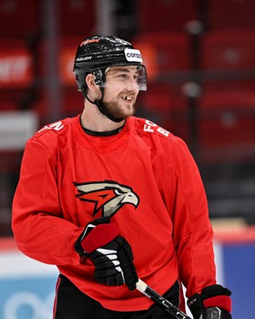 Раскатка «Авангарда» перед третьим матчем финала Востока с «Ак Барсом»