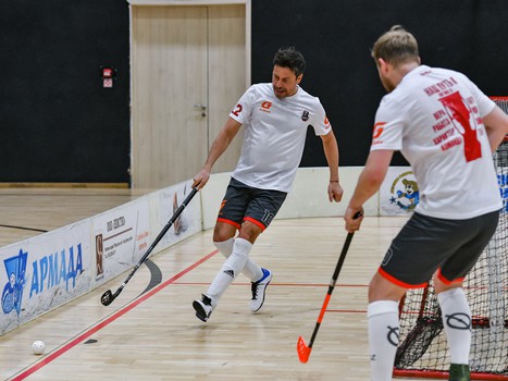 Товарищеский матч по флорболу. «Охранники Крылова» - «Мощные СМИ» 10:2