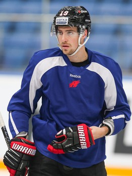 Раскатка «Авангарда» перед матчем с «Барысом»