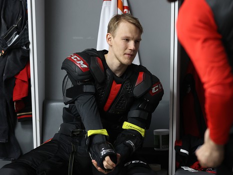 Первая тренировка Никиты Сошникова в «Авангарде»