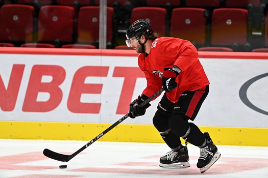 Раскатка «Авангарда» перед матчем с «Салаватом Юлаевым»