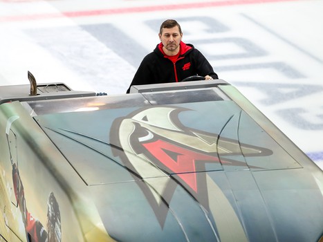 Раскатка «Авангарда» перед четвертым матчем серии с «Барысом»