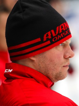 Раскатка «Авангарда» перед матчем против СКА