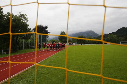 Дорога к сезону. Тренировка под открытым небом в Фюссене