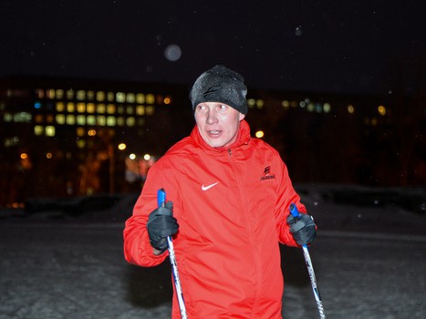 Лыжная тренировка "Авангарда"