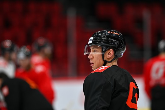 Раскатка «Авангарда» перед матчем с ЦСКА