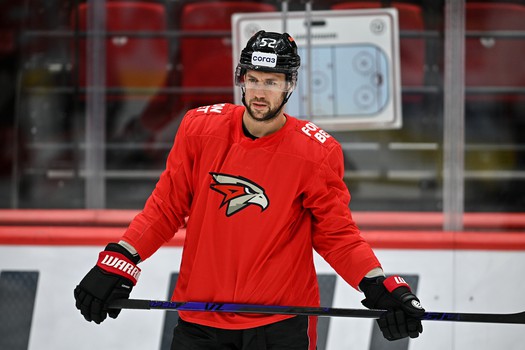 Раскатка «Авангарда» перед матчем с «Барысом»