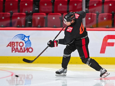 Раскатка «Авангарда» перед домашним матчем с «Сибирью»