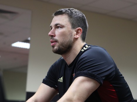 Раскатка «Авангарда» перед матчем с «Автомобилистом»