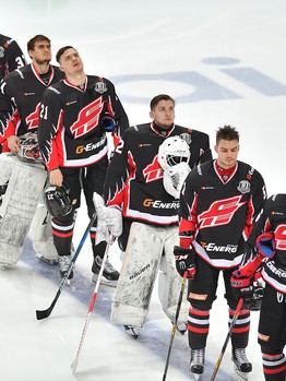 21.02.2018. Серия товарищеских матчей. "Авангард" - "Северсталь" 0:2