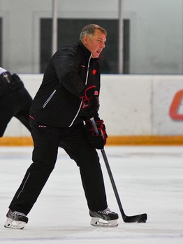 Ледовая тренировка "Авангарда"