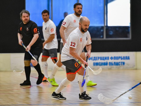 Товарищеский матч по флорболу. «Охранники Крылова» - «Мощные СМИ» 10:2