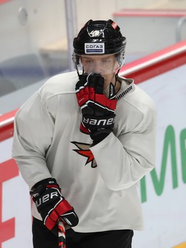 Раскатка «Авангарда» перед матчем с «Трактором»