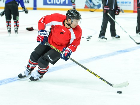 "Авангард" тренируется на льду "Арены Омск"