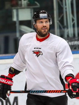 Раскатка «Авангарда» перед матчем с «Салаватом Юлаевым»