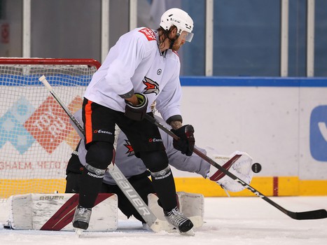 Тренировка «Авангарда» в Сочи