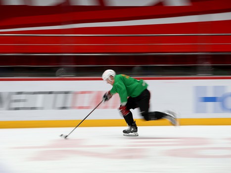 Тренировка «Авангарда» перед выездом