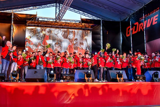 «Авангард» привёз Кубок Гагарина в Омск!