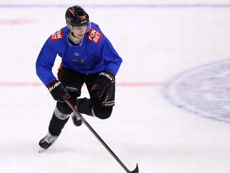 Тренировка «Авангарда» перед стартом турнира в Санкт-Петербурге