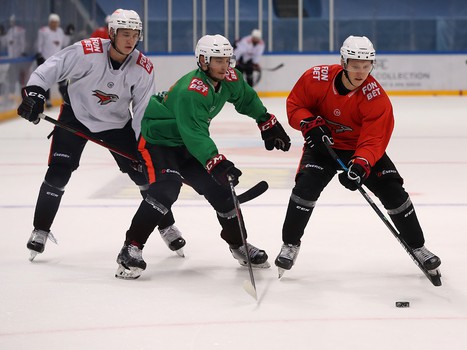 Тренировка «Авангарда» в Сочи