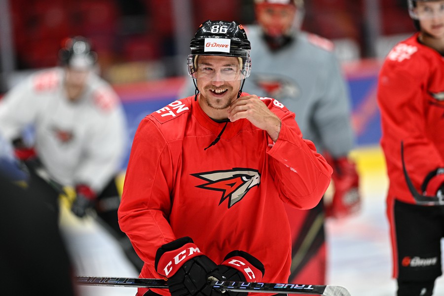 Тренировка «Авангарда» в Омске