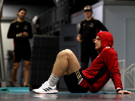 Первая тренировка Никиты Сошникова в «Авангарде»