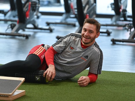 Тренировка «Авангарда» на G-Drive Арене