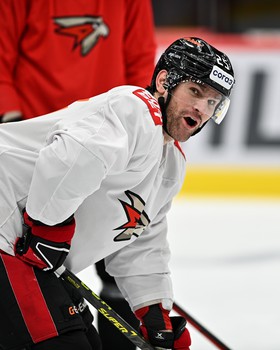 Раскатка «Авангарда» перед матчем с «Нефтехимиком»