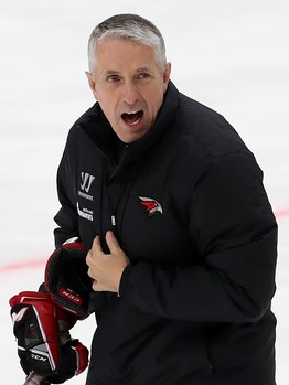 Раскатка «Авангарда» перед матчем с «Автомобилистом»