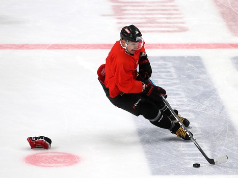 Раскатка «Авангарда» перед матчем с «Ак Барсом»